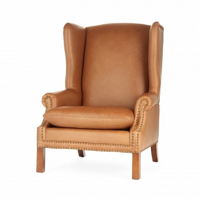 Кресло Keller коричневого цвета