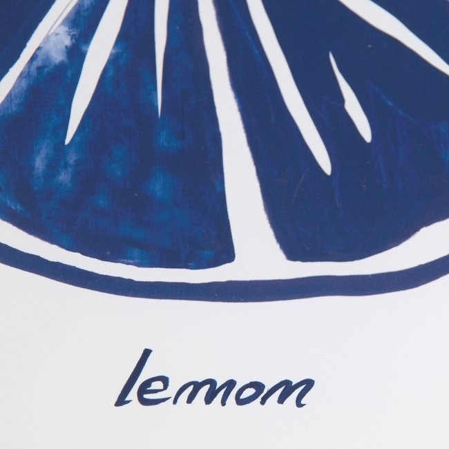 Квадратный постер Blue Lemon в раме  - купить Картины по цене 4429.0