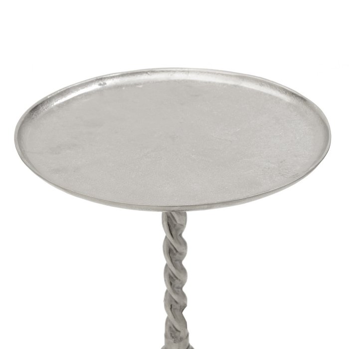 Кофейный столик серебряного цвета - купить Кофейные столики по цене 17800.0