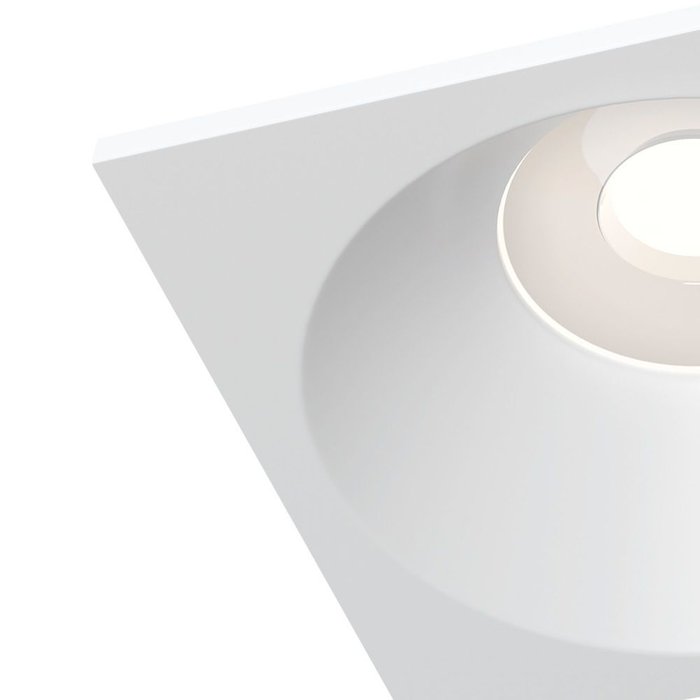Встраиваемый светильник Zoom белого цвета - лучшие Встраиваемые споты в INMYROOM