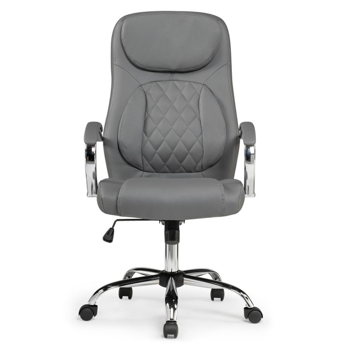 Офисный стул Tron серого цвета - купить Офисные кресла по цене 14990.0