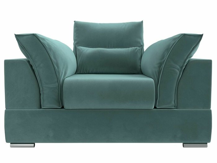 Кресло Пекин бирюзового цвета - купить Интерьерные кресла по цене 41999.0