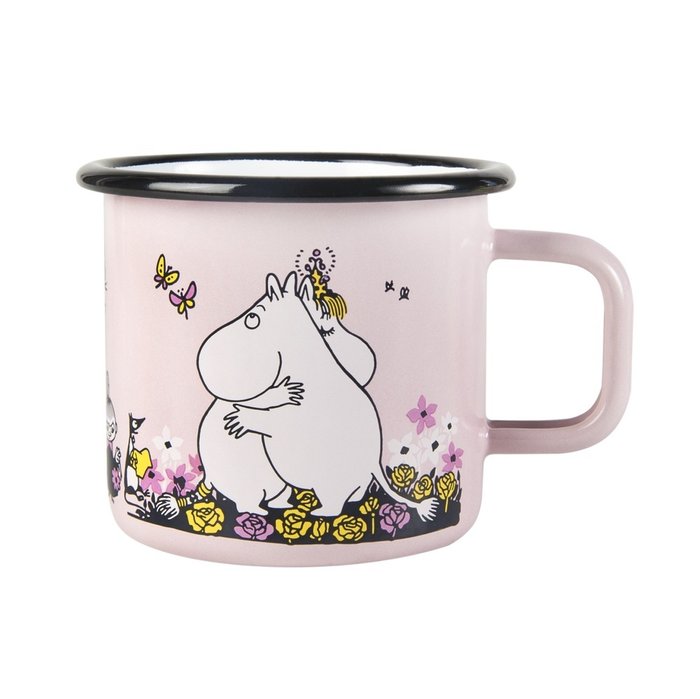 Кружка Moomin Объятия розового цвета - купить Чашки по цене 1300.0