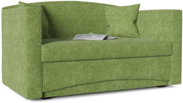 Диван-кровать Принц Корфу Apple зеленого цвета - купить Прямые диваны по цене 20590.0