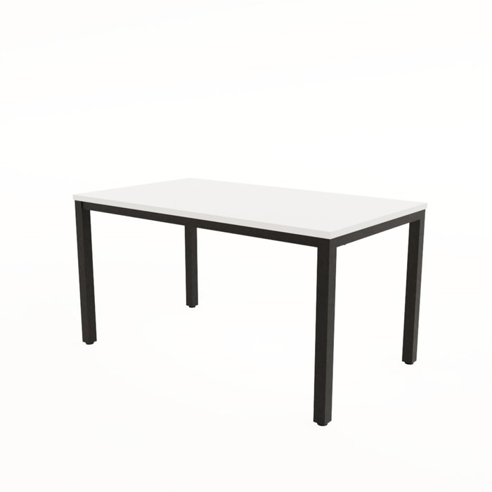 Обеденный стол Lanch 140х80 белого цвета