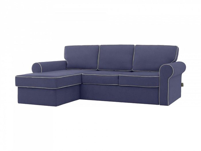 Угловой диван-кровать Murom синего цвета - купить Угловые диваны по цене 116025.0