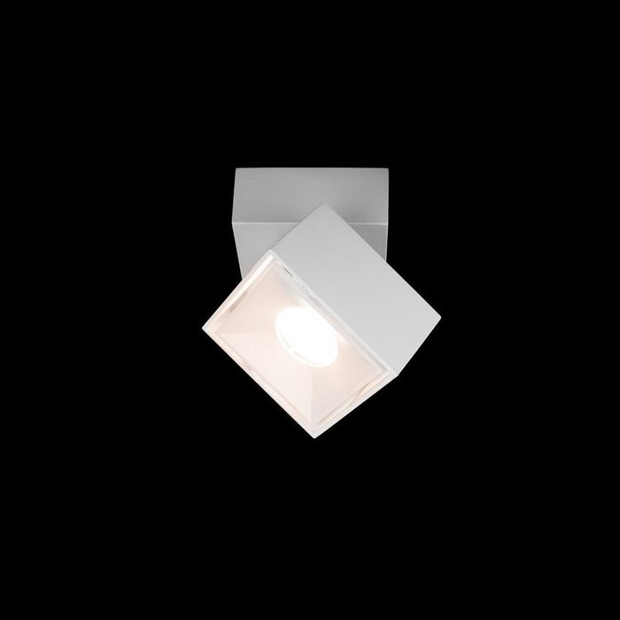 спот накладной Focus 10323/B White (металл, цвет белый) - купить Накладные споты по цене 2410