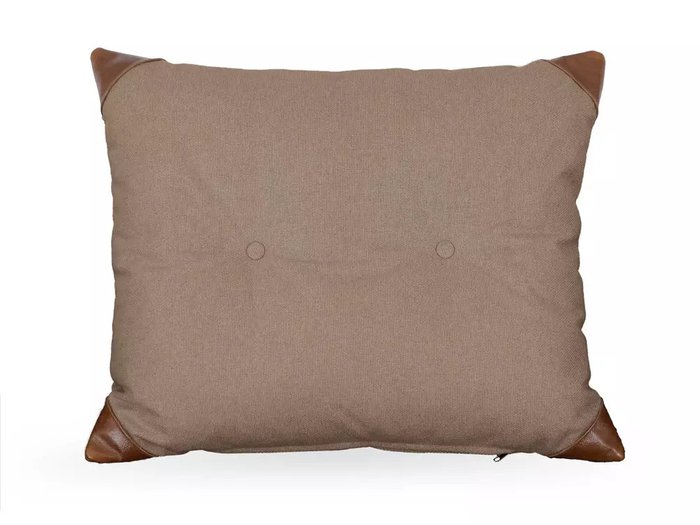 Подушка Chesterfield 60х60 светло-коричневого цвета