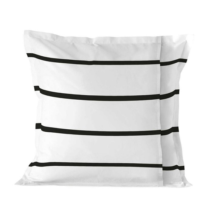 Наволочка Blanc Blush 60x60 с черными полосками - купить Наволочки по цене 2826.0