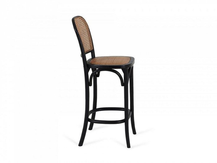 Стул барный Faust черно-коричневого цвета - лучшие Барные стулья в INMYROOM