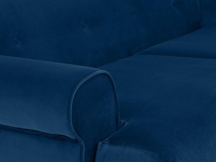 Диван Italia темно-синего цвета  - лучшие Прямые диваны в INMYROOM