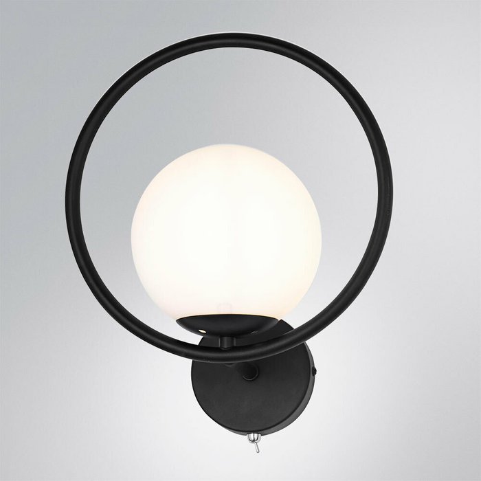 Бра Arte Lamp MATISSE A7741AP-1BK - купить Бра и настенные светильники по цене 4590.0