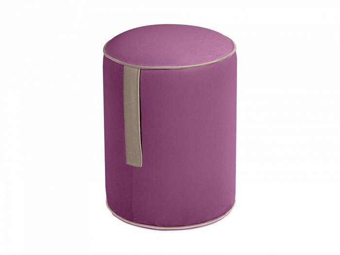 Пуф Drum Handle пурпурного цвета - купить Пуфы по цене 5525.0