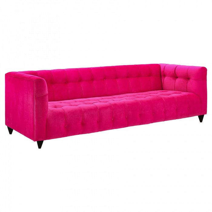 Диван Nara розового цвета - купить Прямые диваны по цене 77000.0