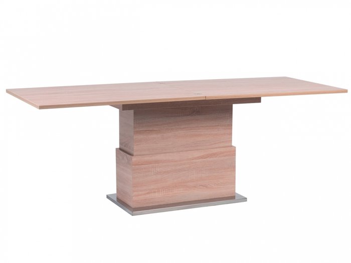 Обеденный раскладной стол-трансформер Slide D89 сонома - лучшие Обеденные столы в INMYROOM