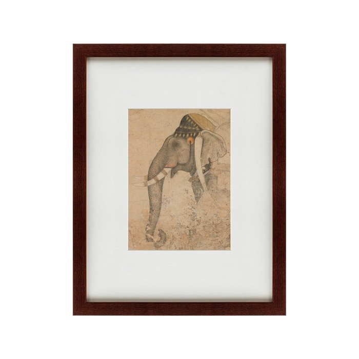 Картина Слон и наездник 1640 г. фрагмент  - купить Картины по цене 5995.0