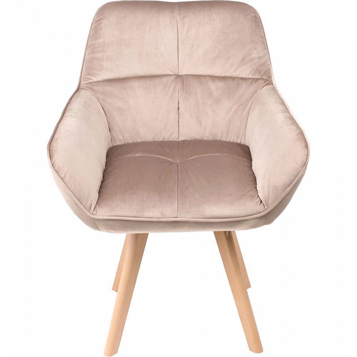 Кресло Soft бежевого цвета - купить Интерьерные кресла по цене 15667.0