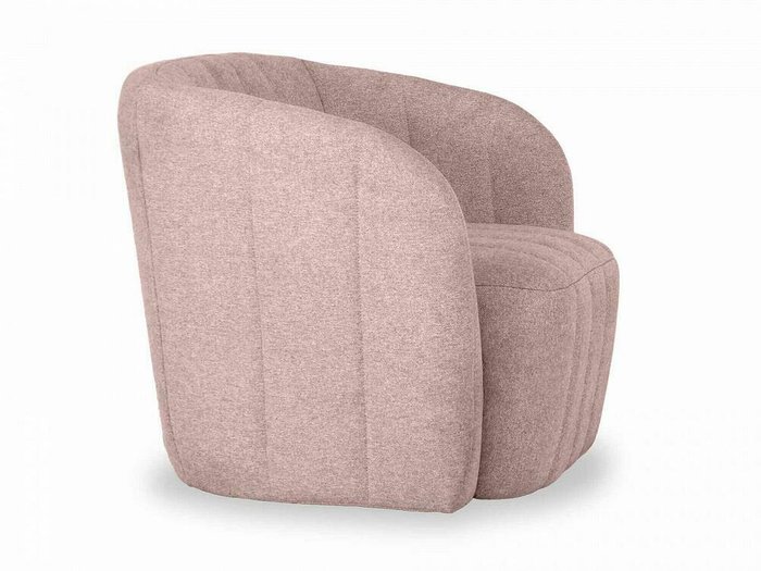 Кресло Lecco розового цвета - лучшие Интерьерные кресла в INMYROOM