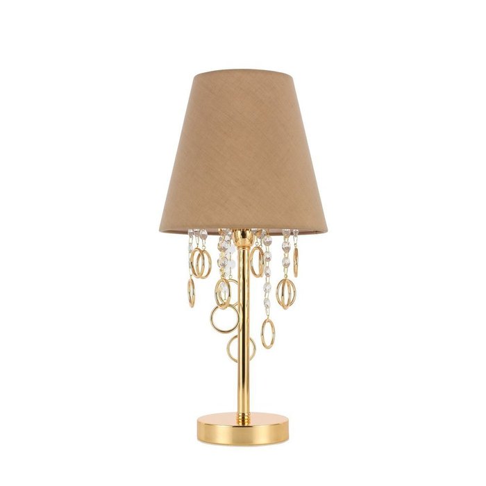 Настольная лампа  Meddo бежевого цвета - купить Настольные лампы по цене 6120.0