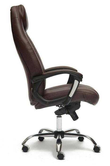 Кресло офисное Boss люкс коричневого цвета - лучшие Офисные кресла в INMYROOM