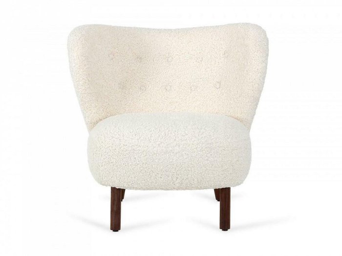 Кресло Lounge белого цвета - купить Интерьерные кресла по цене 54900.0