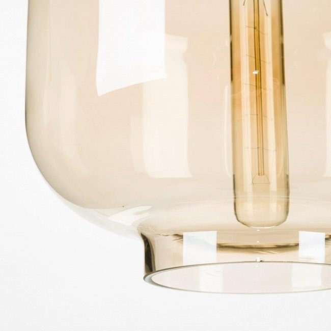 Подвесной светильник Oculo с плафоном из стекла  - купить Подвесные светильники по цене 10701.0