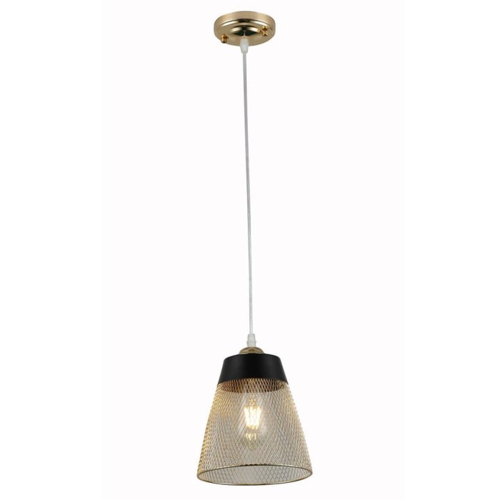 Подвесной светильник Helma Б0047519 (металл, цвет золото)