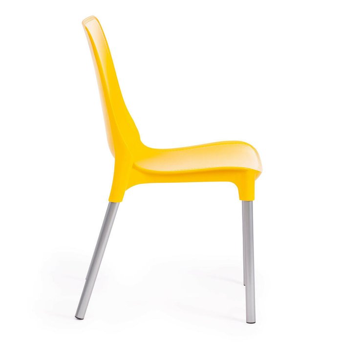 Стул Genius желтого цвета - купить Обеденные стулья по цене 1990.0