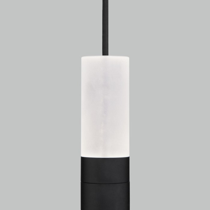 Подвесной светодиодный светильник 50210/1 LED черный Axel - лучшие Подвесные светильники в INMYROOM
