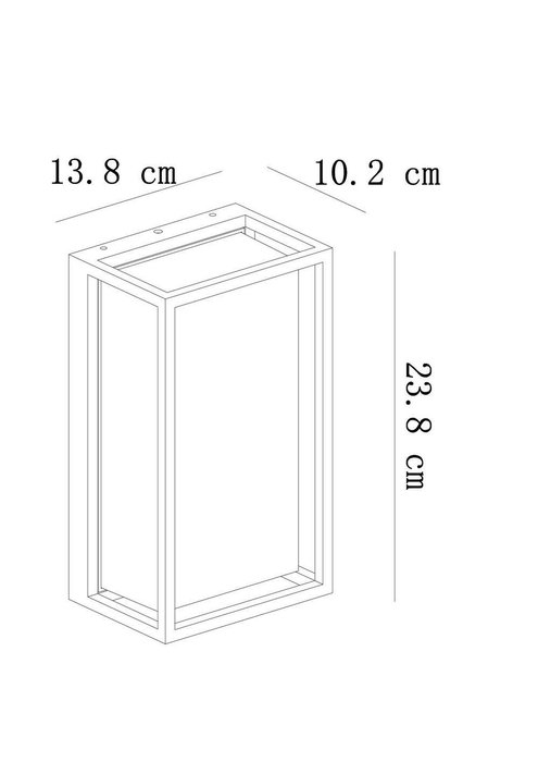 Уличный настенный светильник Arte Lamp MARFIK A2322AL-1BK - лучшие Настенные уличные светильники в INMYROOM
