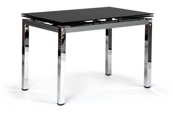 Обеденный раздвижной стол Campana со стеклянной столешницей - купить Обеденные столы по цене 18900.0