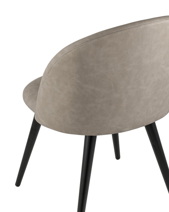 Стул Лион светло-серого цвета - лучшие Обеденные стулья в INMYROOM
