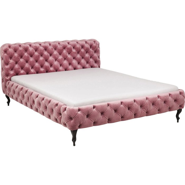Кровать Desire 160х200 розового цвета - лучшие Кровати для спальни в INMYROOM