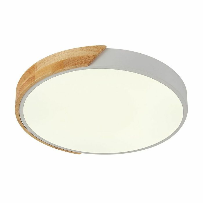 Потолочный светильник Scandinavian LED LAMPS 81181 (пластик, цвет белый)