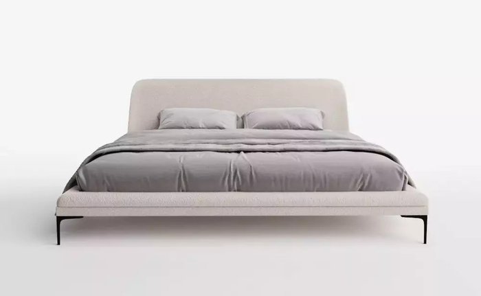 Кровать Liberty 180х200 белого цвета - купить Кровати для спальни по цене 160900 Кровать Liberty 180х200 белого цвета - купить Кровати для спальни по цене 160900