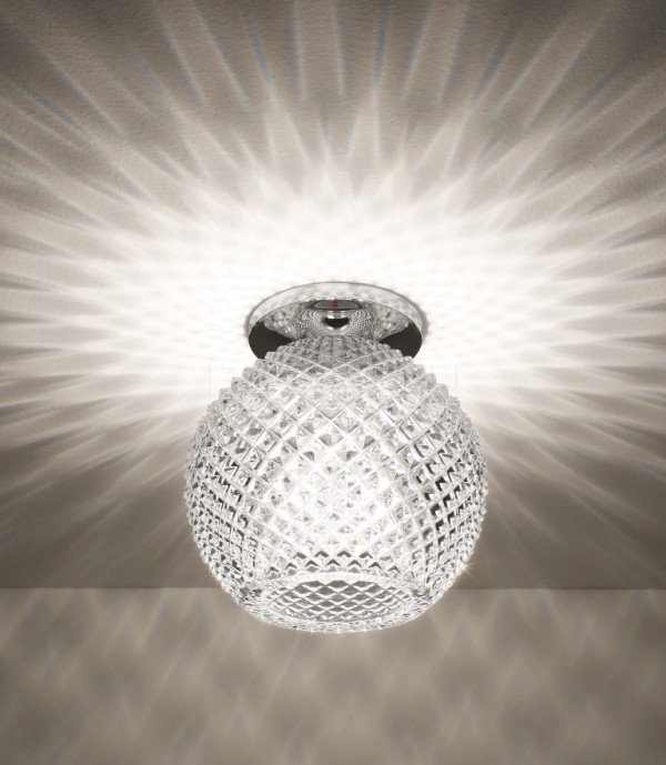 Потолочный светильник Diamond&Swirl Fabbian - купить Потолочные светильники по цене 42250.0
