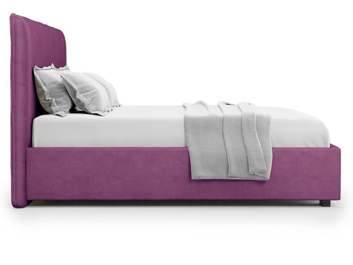 Кровать Brachano 180х200 фиолетового цвета - лучшие Кровати для спальни в INMYROOM Кровать Brachano 180х200 фиолетового цвета - лучшие Кровати для спальни в INMYROOM