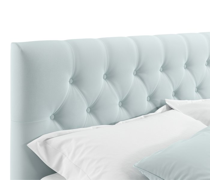 Кровать Verona 140х200 с подъемным механизмом мятного цвета - купить Кровати для спальни по цене 26400.0