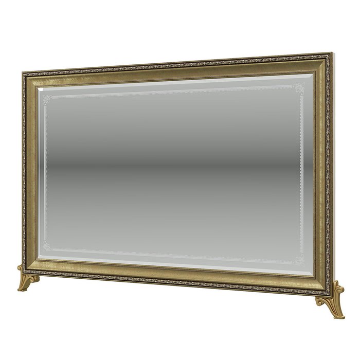 Настенное зеркало Версаль цвета слоновой кости - купить Настенные зеркала по цене 19687.0