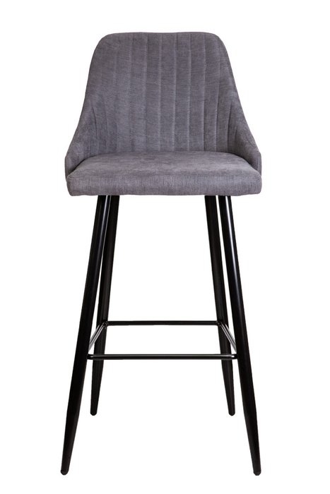 Стул барный Megan темно-серого цвета - купить Барные стулья по цене 10850.0