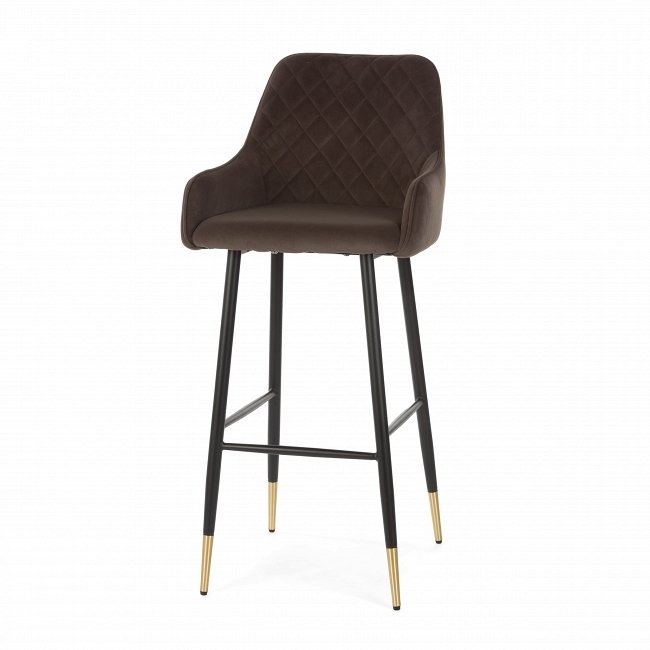 Барный стул Ivar коричневого цвета