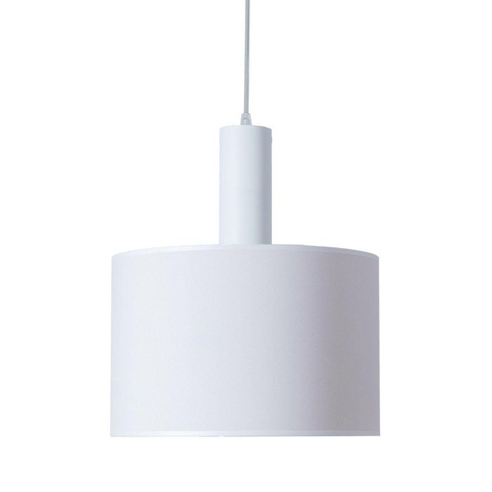 Подвесной светильник Cosy с абажуром белого цвета