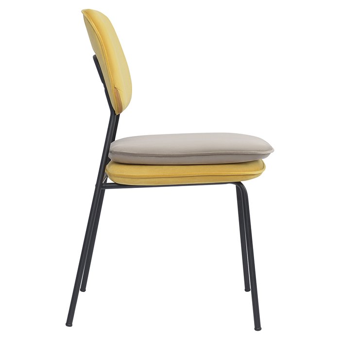 Обеденный стул Рea желто-бежевого цвета - лучшие Обеденные стулья в INMYROOM