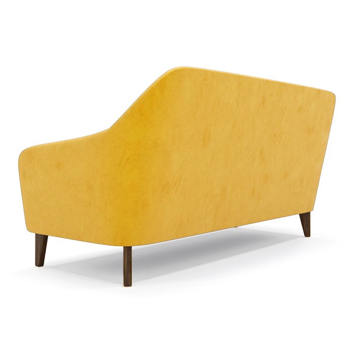 Трехместный диван Miami lux желтого цвета - лучшие Прямые диваны в INMYROOM