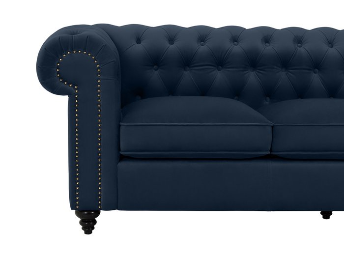 Диван Chester Classic темно-синего цвета - лучшие Прямые диваны в INMYROOM