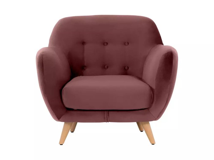 Кресло Loa темно-розового цвета - купить Интерьерные кресла по цене 36900.0