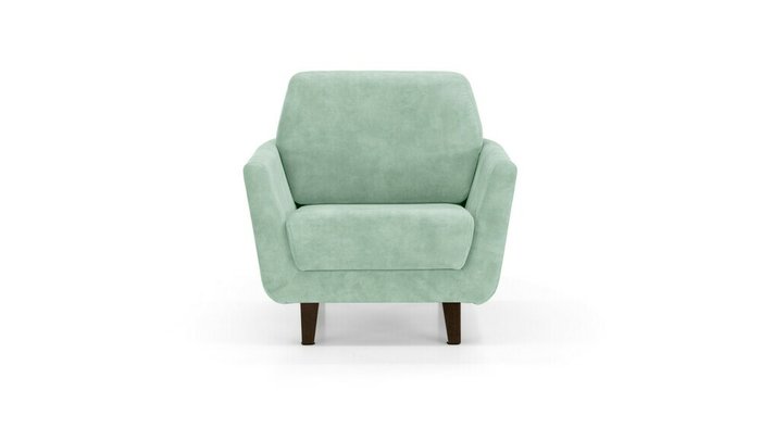 Кресло Глазго темно-мятного цвета - купить Интерьерные кресла по цене 21200.0
