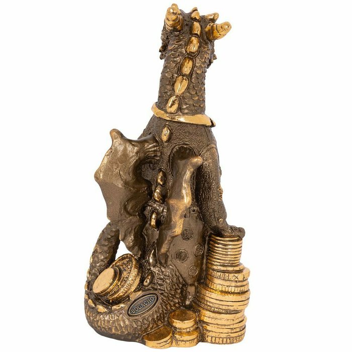 Статуэтка Дракон Франц бронзового цвета - лучшие Фигуры и статуэтки в INMYROOM