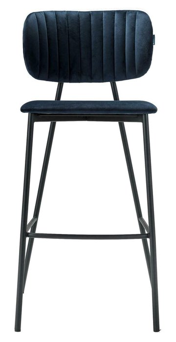 Стул барный Fendi синего цвета - купить Барные стулья по цене 12490.0