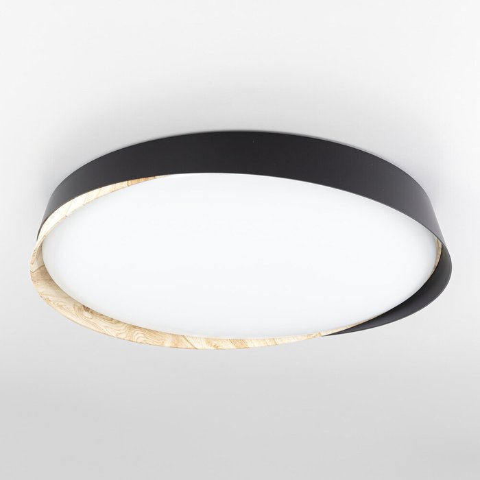 Citilux BONNY CL754451G LED RGB Светильник с пультом Чёрный + Клён - лучшие Подвесные светильники в INMYROOM